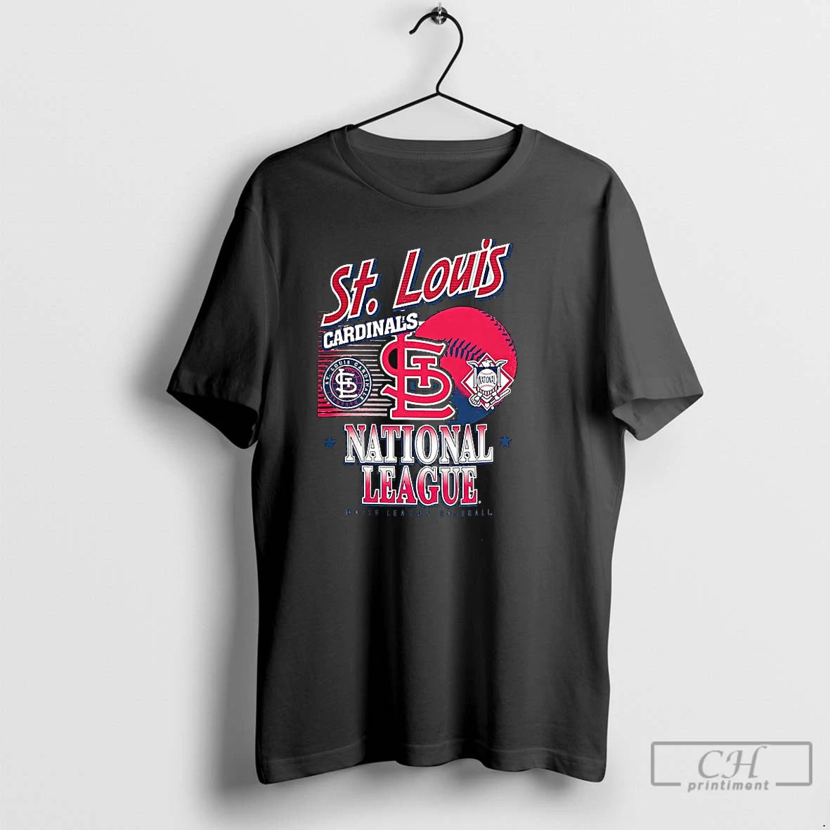 Classic St Louis Cardinals Mlb American National League Logo Ball Retro T-Shirts, Hoodie, Sweatshirt | PopFlextees.com