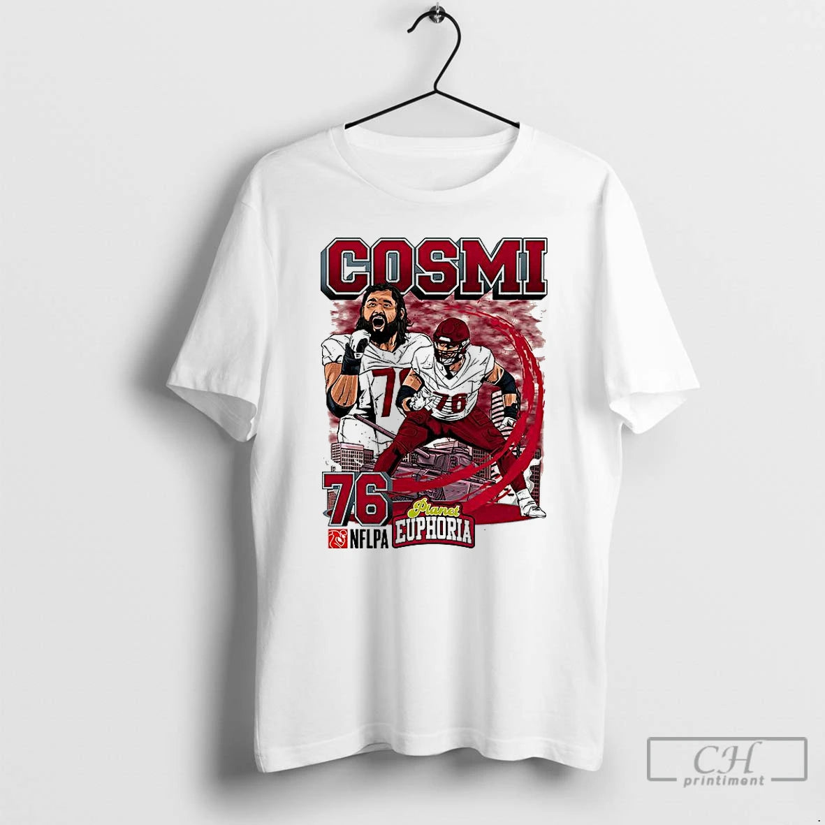 Classic Sam Cosmi Washington Commanders Football Tank Player Number 76 Cartoon T-Shirts, Hoodie, Sweatshirt | PopFlextees.com