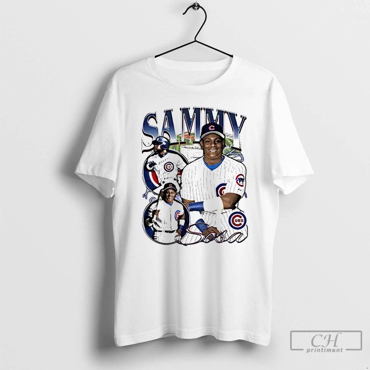 Classic Sammy Sosa Chicago Cubs Picture Collage T-Shirts, Hoodie, Sweatshirt | PopFlextees.com