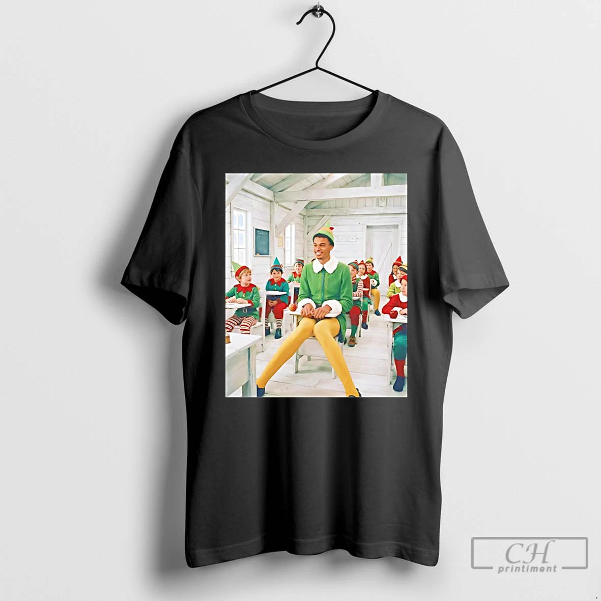 Classic San Antonio Spurs Victor Wembanyama Elf Graphic T-Shirts, Hoodie, Sweatshirt | PopFlextees.com