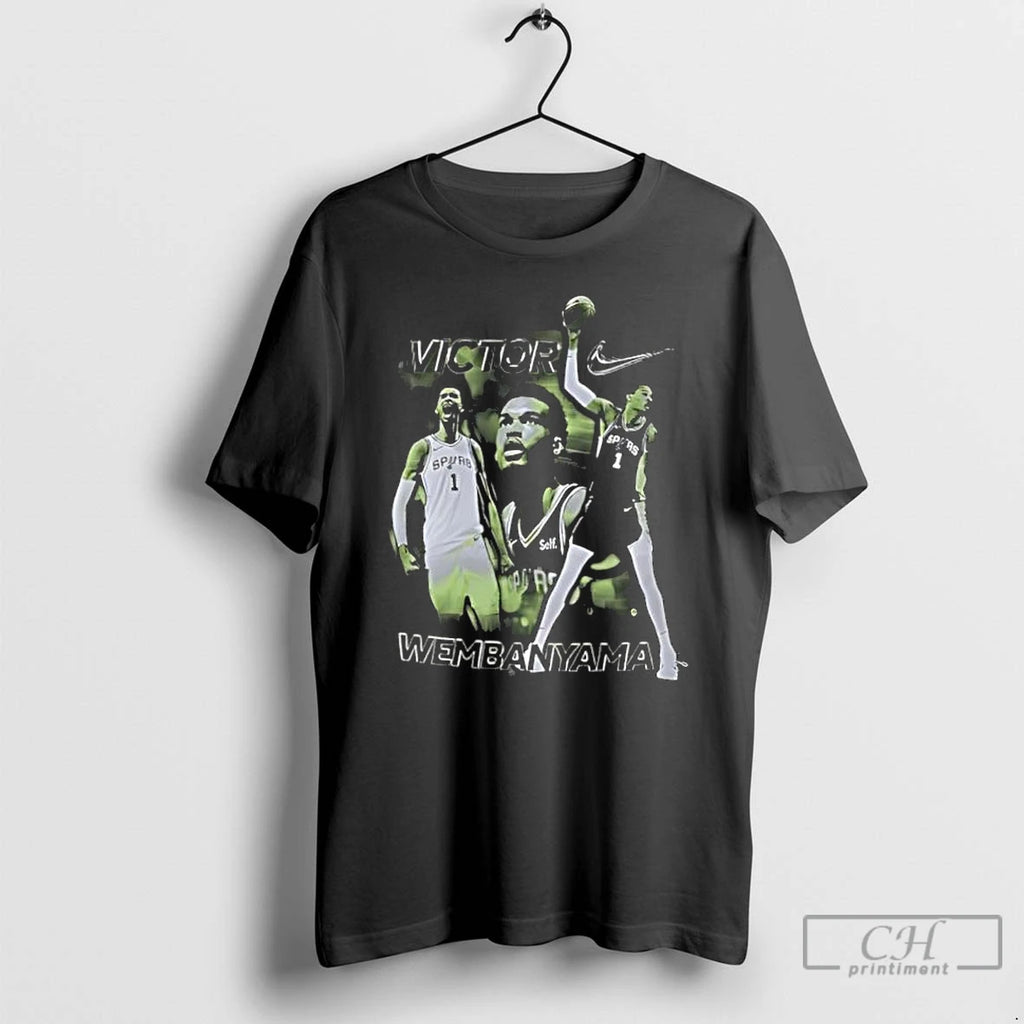 Classic San Antonio Spurs Victor Wembanyama Photo T-Shirts, Hoodie, Sweatshirt | PopFlextees.com