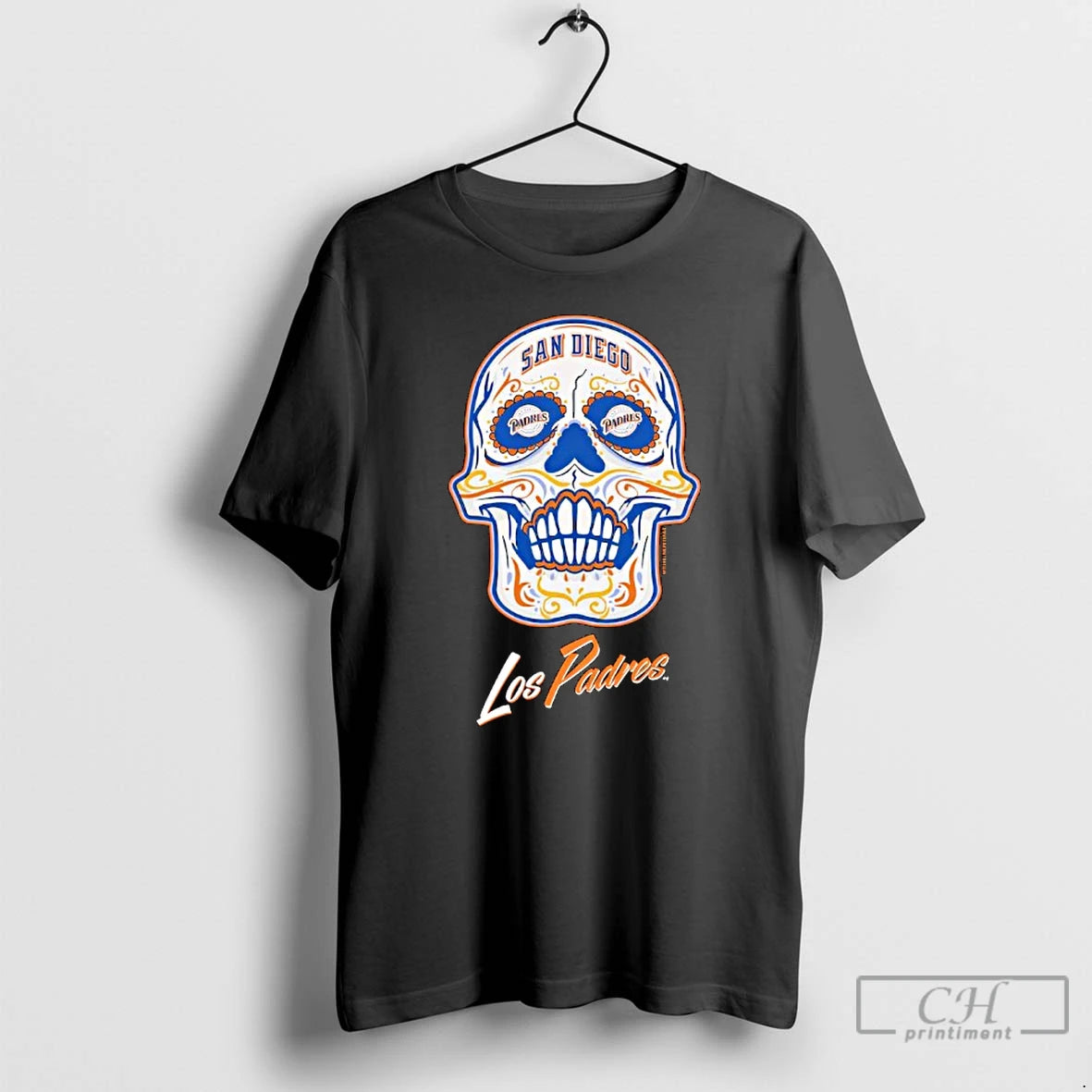 Classic San Diego Padres Mitchell Ness Sugar Skull T-Shirts, Hoodie, Sweatshirt | PopFlextees.com