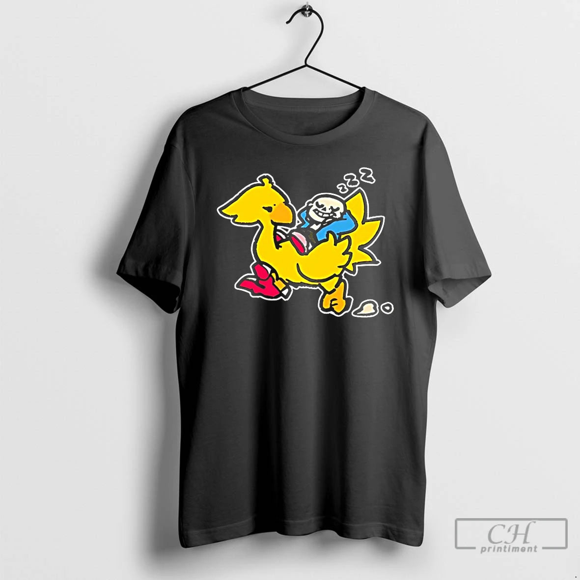 Classic Sans And Chocobo T-Shirts, Hoodie, Sweatshirt | PopFlextees.com