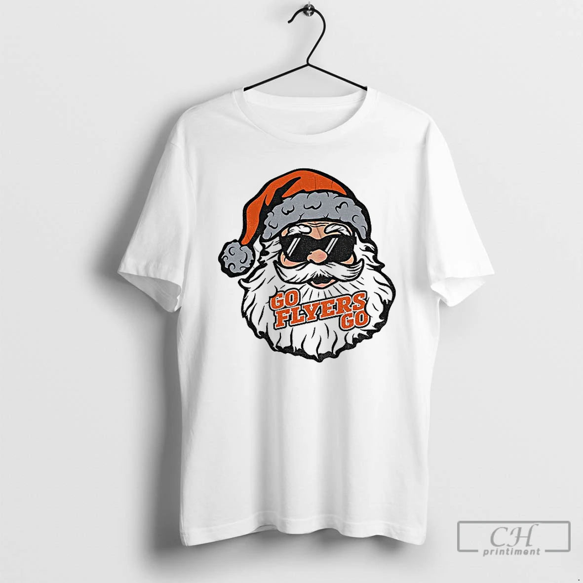 Classic Santa Claus X Philadelphia Flyers Go Flyers Go Hockey 2025 Christmas T Shirts Sweater Hoodie, Sweatshirt