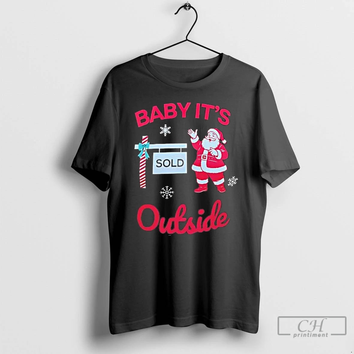 Classic Santa Baby Its Outside T-Shirts, Hoodie, Sweatshirt | PopFlextees.com