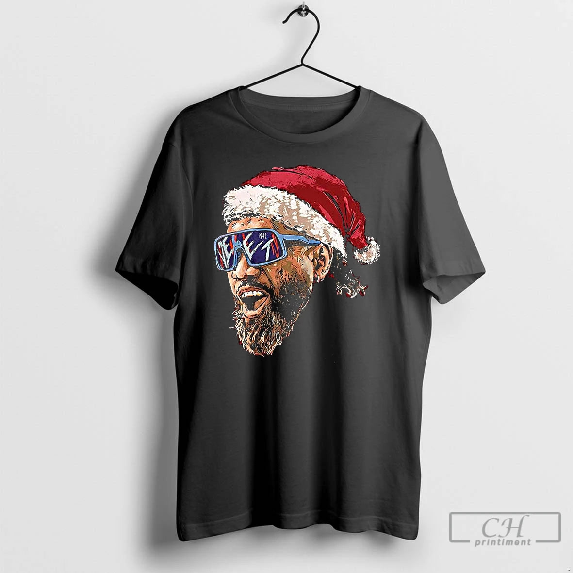Classic Santa Hat Jey Uso Yeet T-Shirts, Hoodie, Sweatshirt | PopFlextees.com