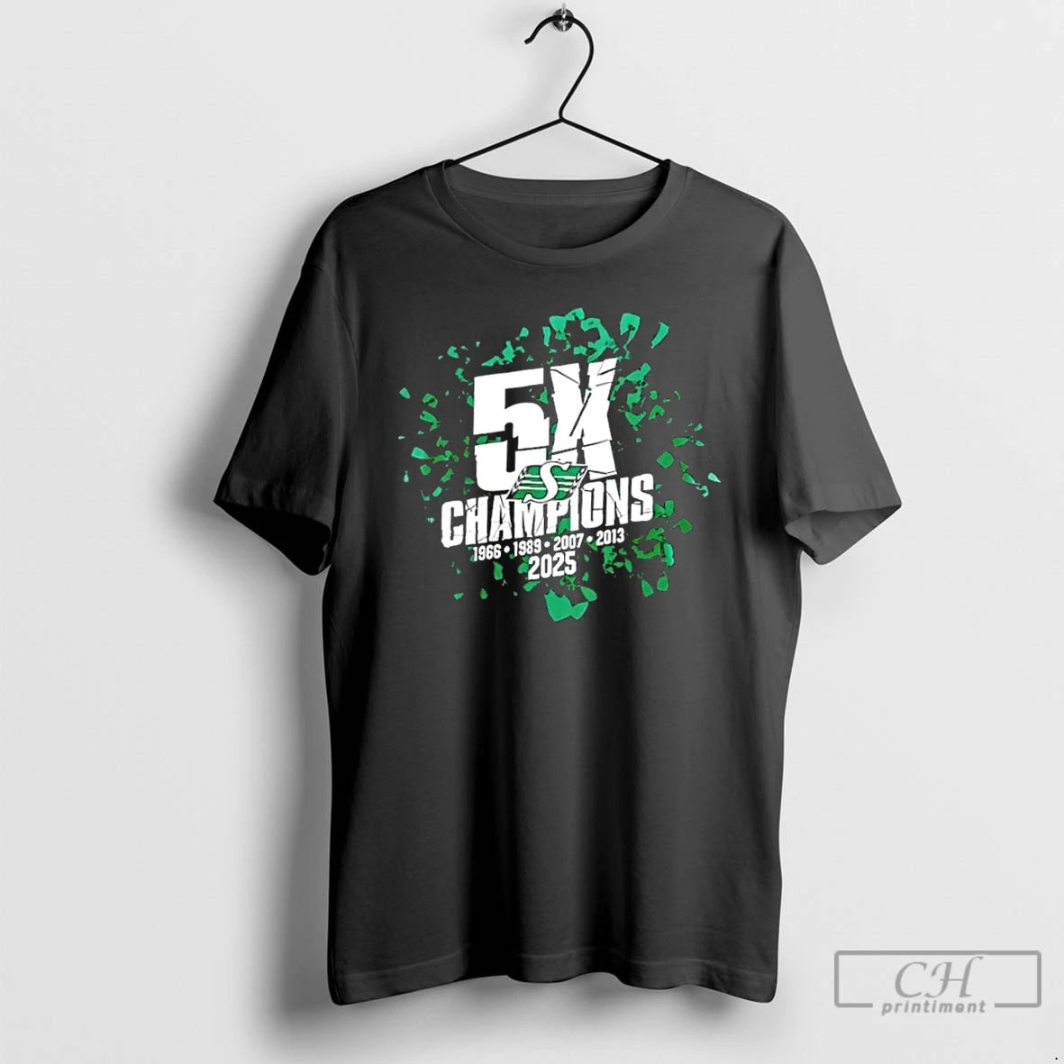 Classic Saskatchewan Roughriders 2025 Grey Cup 5x Champions T-Shirts, Hoodie, Sweatshirt | PopFlextees.com