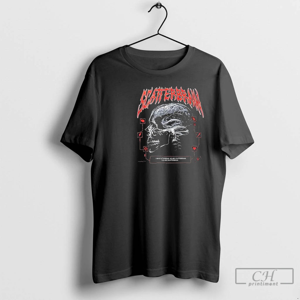 Classic Scatterbrain X Ray Circle Black T-Shirts, Hoodie, Sweatshirt | PopFlextees.com