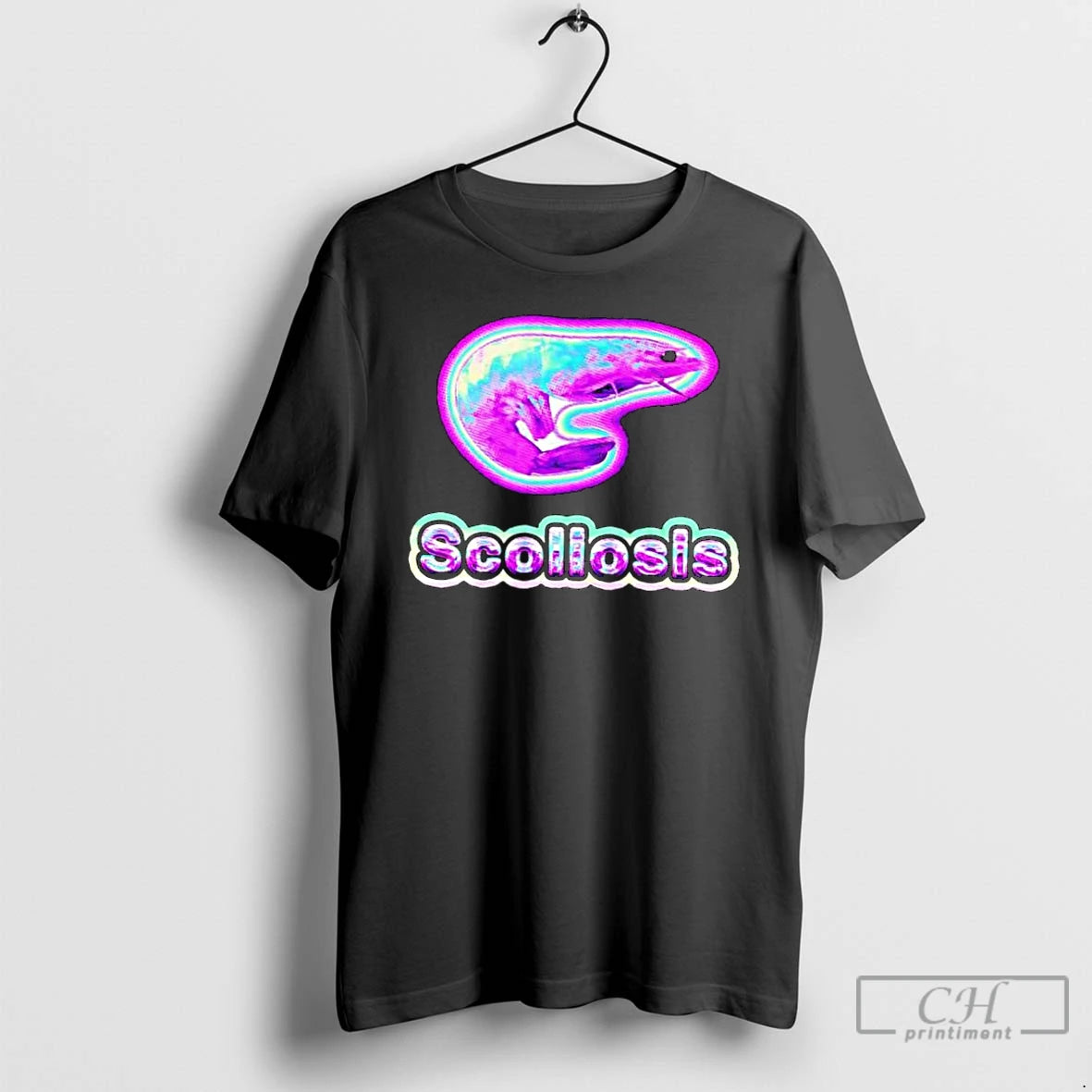 Classic Scoliosis Shrimp Neon T-Shirts, Hoodie, Sweatshirt | PopFlextees.com