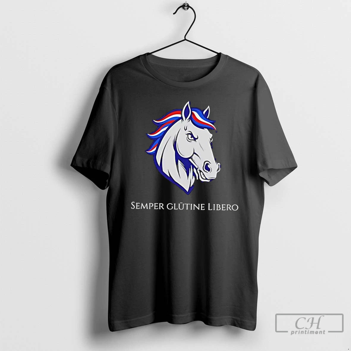 Classic Semper Glutine Libero Horse T-Shirts, Hoodie, Sweatshirt | PopFlextees.com