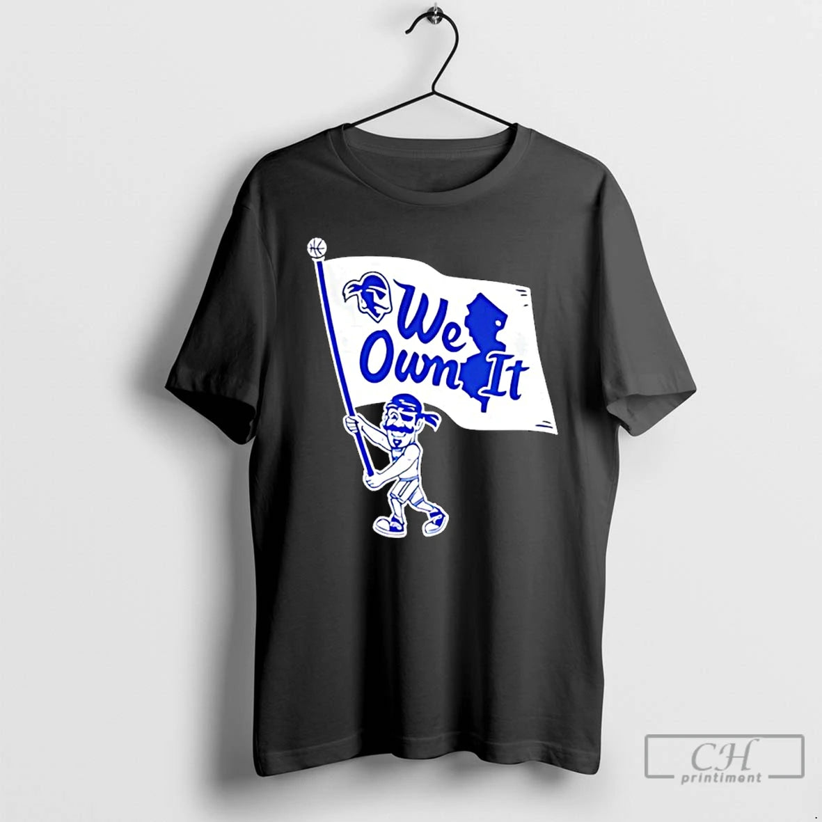 Classic Seton Hall University We Own It Flag T-Shirts, Hoodie, Sweatshirt | PopFlextees.com