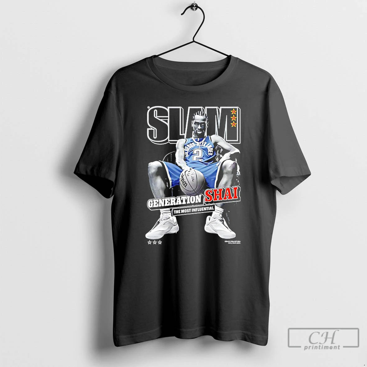 Classic Shai Gilgeous Alexander Generation The Most Influential Okc Thunder Slam T-Shirts, Hoodie, Sweatshirt