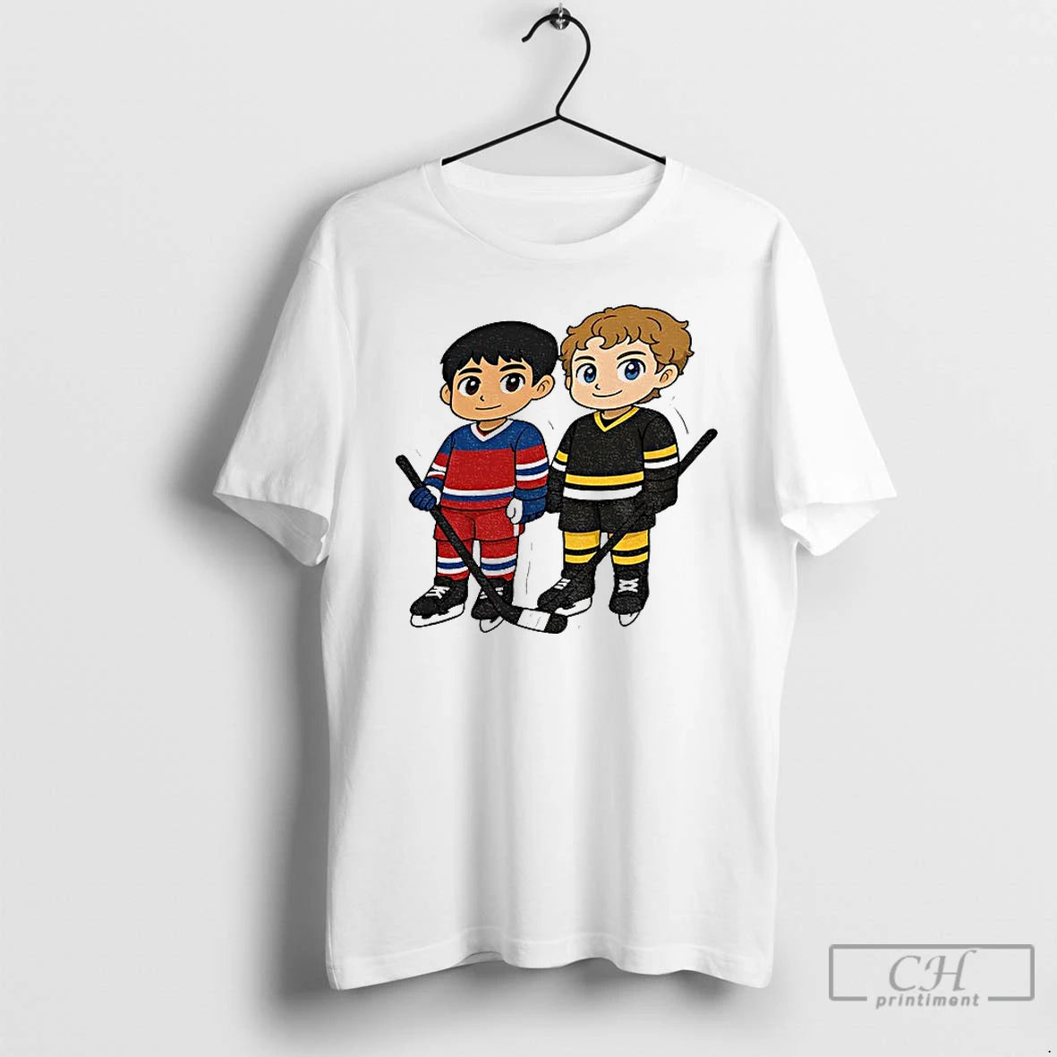 Classic Shane Hollander Ilya Rozanov Heated Rivalry Chibi T-Shirts, Hoodie, Sweatshirt | PopFlextees.com
