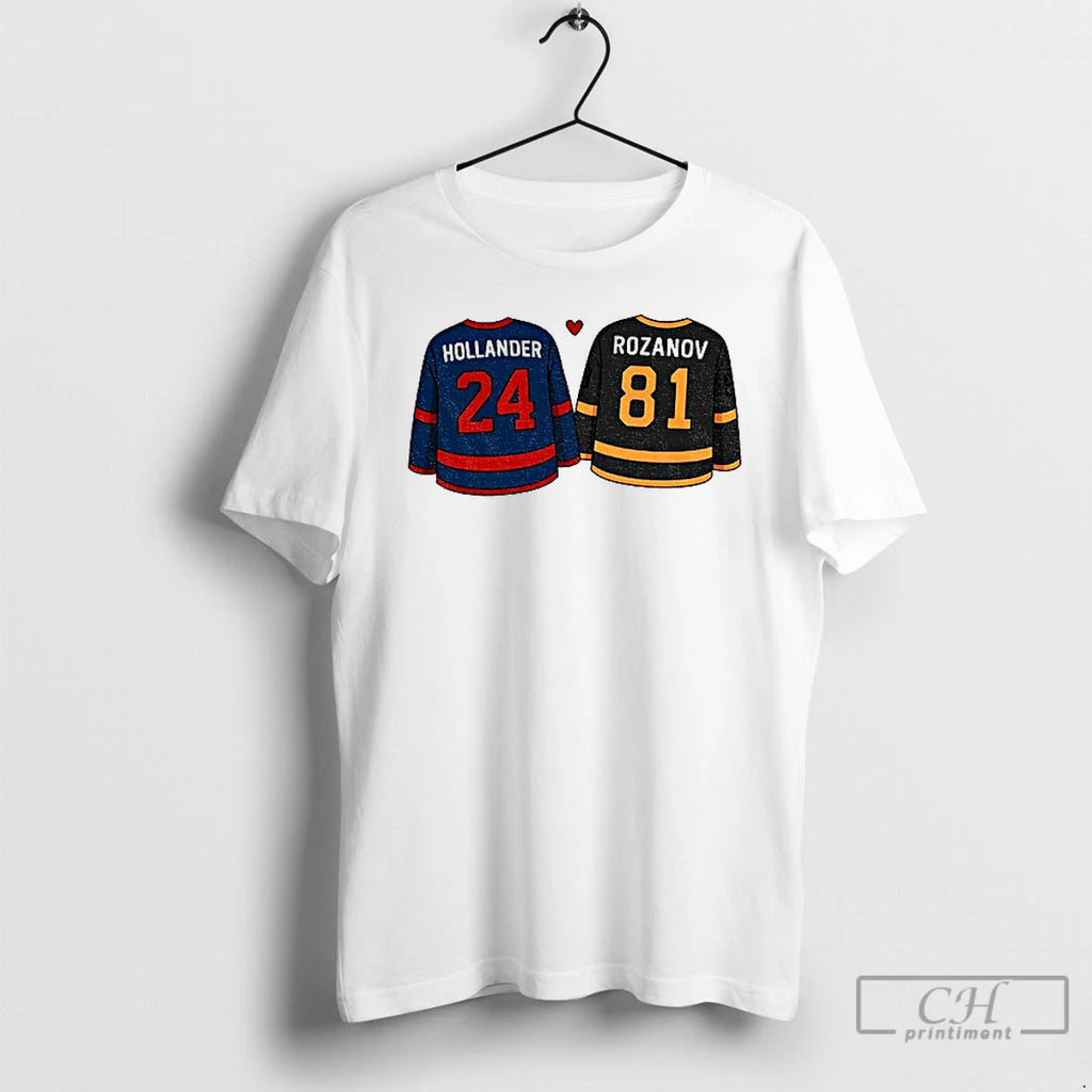Classic Shane Hollander Ilya Rozanov Heated Rivalry Hockey Lovers T-Shirts, Hoodie, Sweatshirt | PopFlextees.com