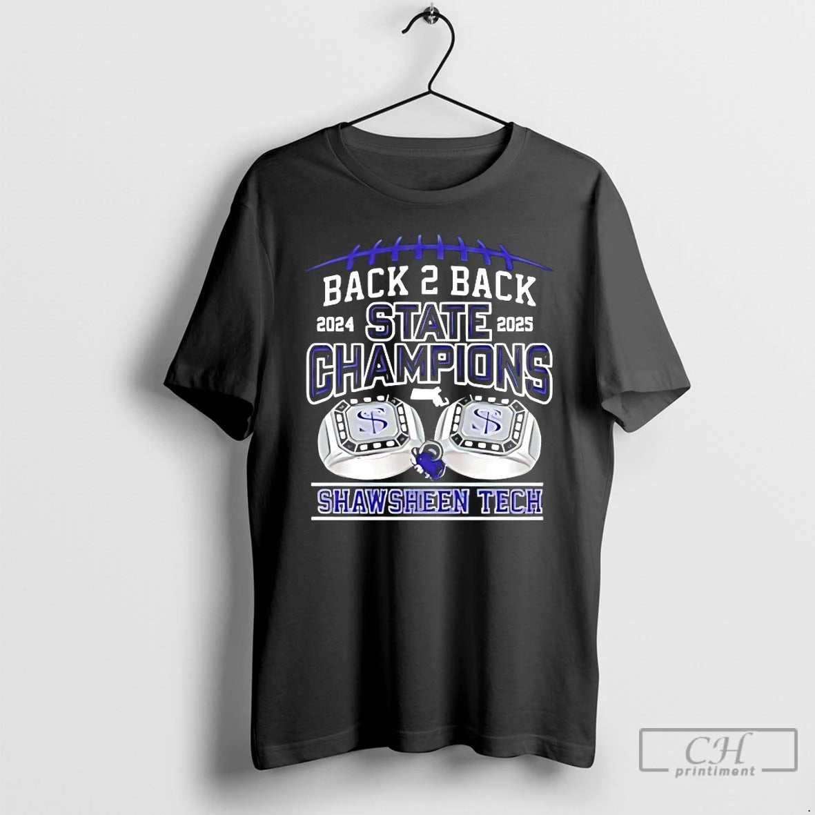 Classic Shawsheen Rams Back 2 Back State Champions T-Shirts, Hoodie, Sweatshirt | PopFlextees.com