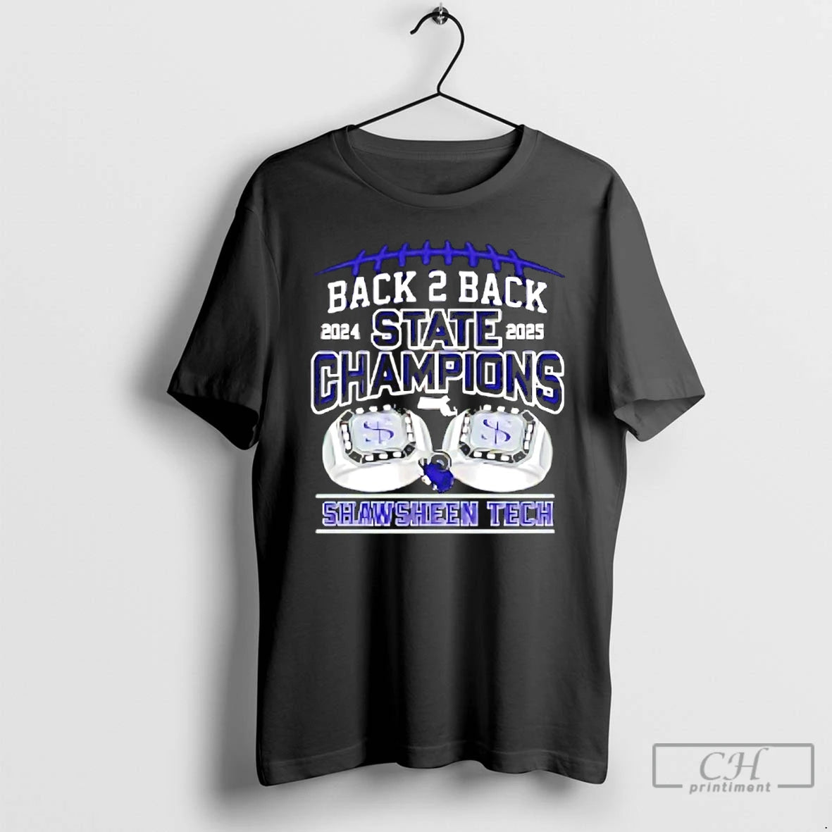 Classic Shawsheen Tech Back 2 Back 2024 2025 State Champions T-Shirts, Hoodie, Sweatshirt | PopFlextees.com