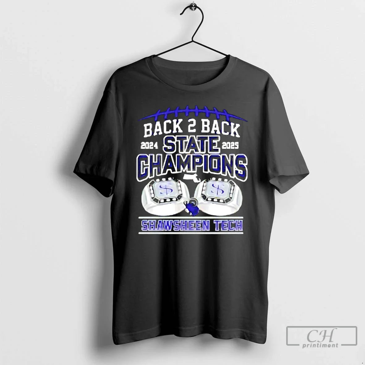 Classic Shawsheen Tech Back 2 Back 2024 2025 State Champions T-Shirts, Hoodie, Sweatshirt