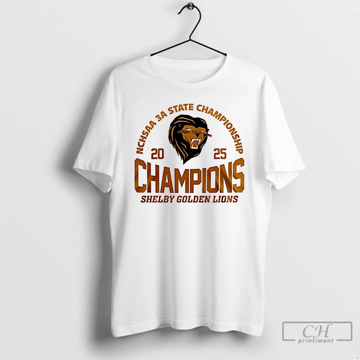 Classic Shelby Golden Lions 2025 Nchsaa 3a State Champions T-Shirts, Hoodie, Sweatshirt | PopFlextees.com