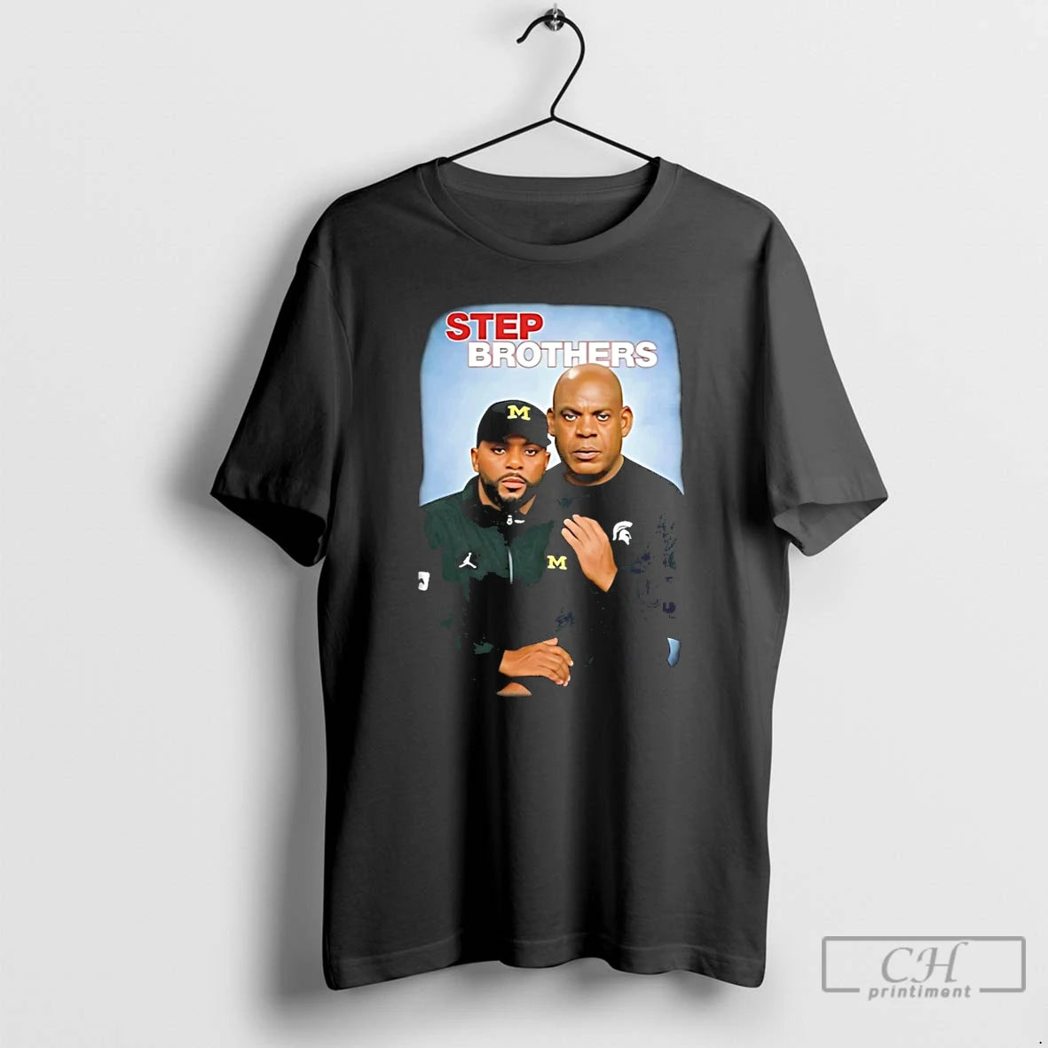 Classic Sherrone Moore Mel Tucker Step Brothers Michigan Wolverines T-Shirts, Hoodie, Sweatshirt | PopFlextees.com