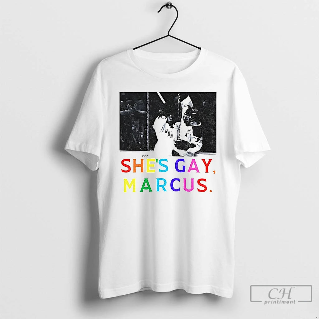 Classic Shes Gay Marcus Montreal Pwhl Hockey T-Shirts, Hoodie, Sweatshirt | PopFlextees.com