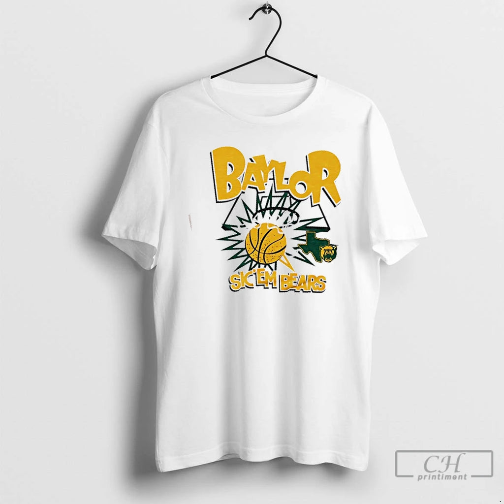 Classic Sic Em Baylor Bears Slam T-Shirts, Hoodie, Sweatshirt | PopFlextees.com