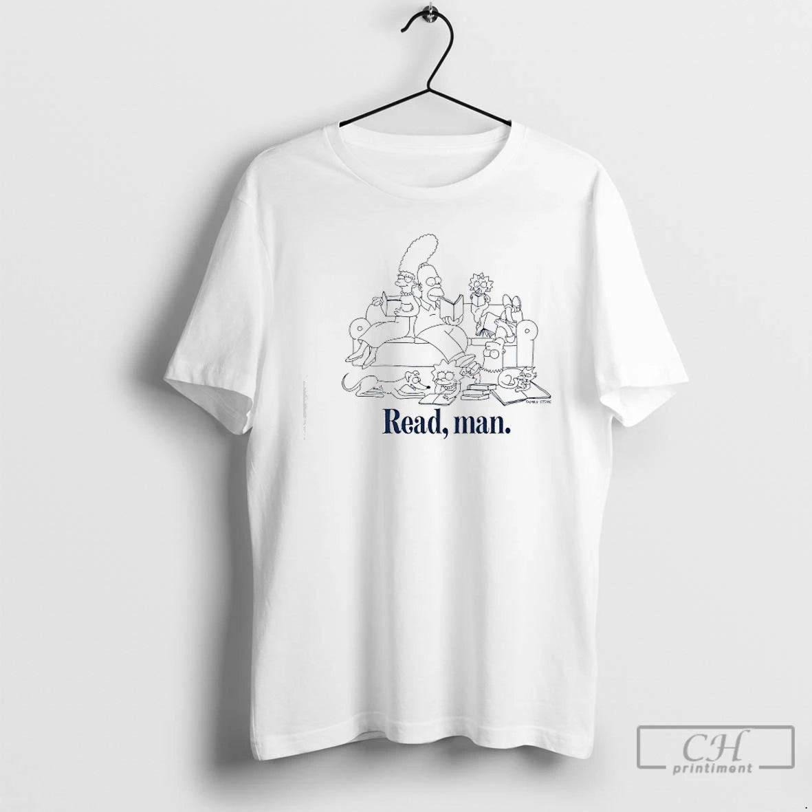Classic Simpson Read Man T-Shirts, Hoodie, Sweatshirt | PopFlextees.com