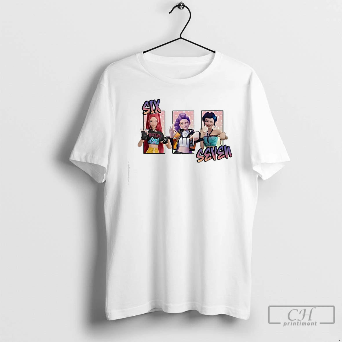 Classic Six Seven 6 7 Meme Kpop Girls Band T-Shirts, Hoodie, Sweatshirt | PopFlextees.com