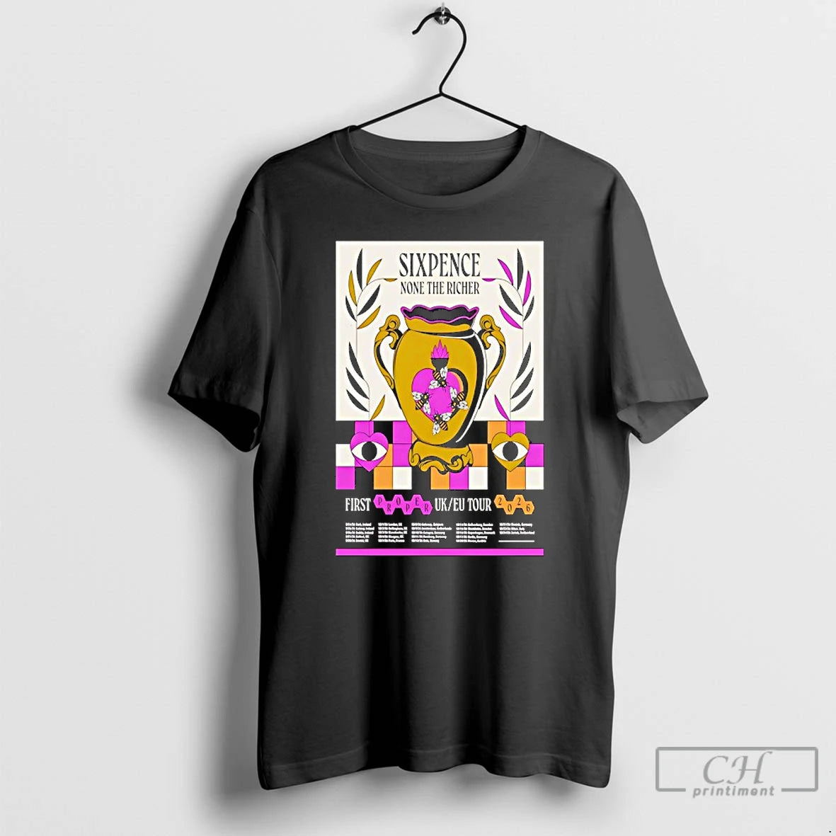 Classic Sixpence None The Richer First Proper Uk Eu Tour 2026 T-Shirts, Hoodie, Sweatshirt | PopFlextees.com