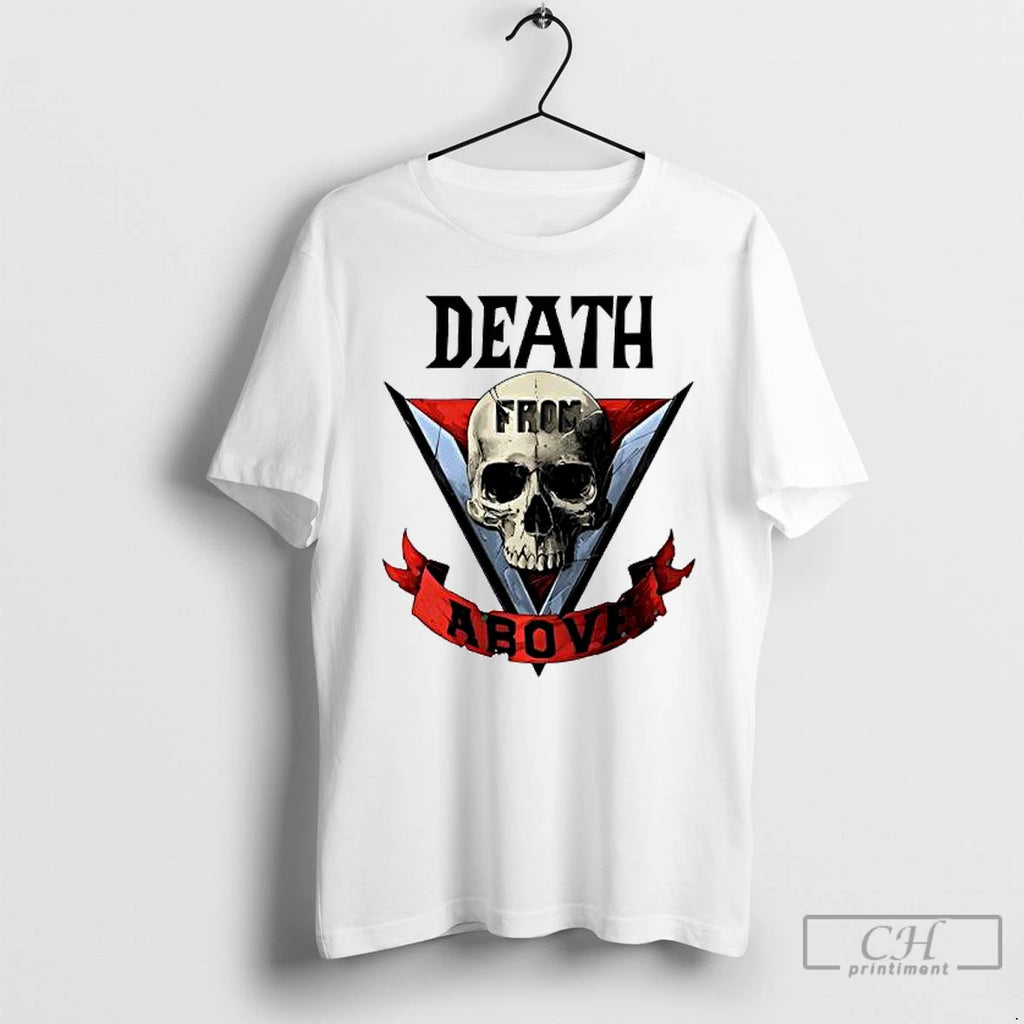 Classic Skull Death From Above Vintage T-Shirts, Hoodie, Sweatshirt | PopFlextees.com