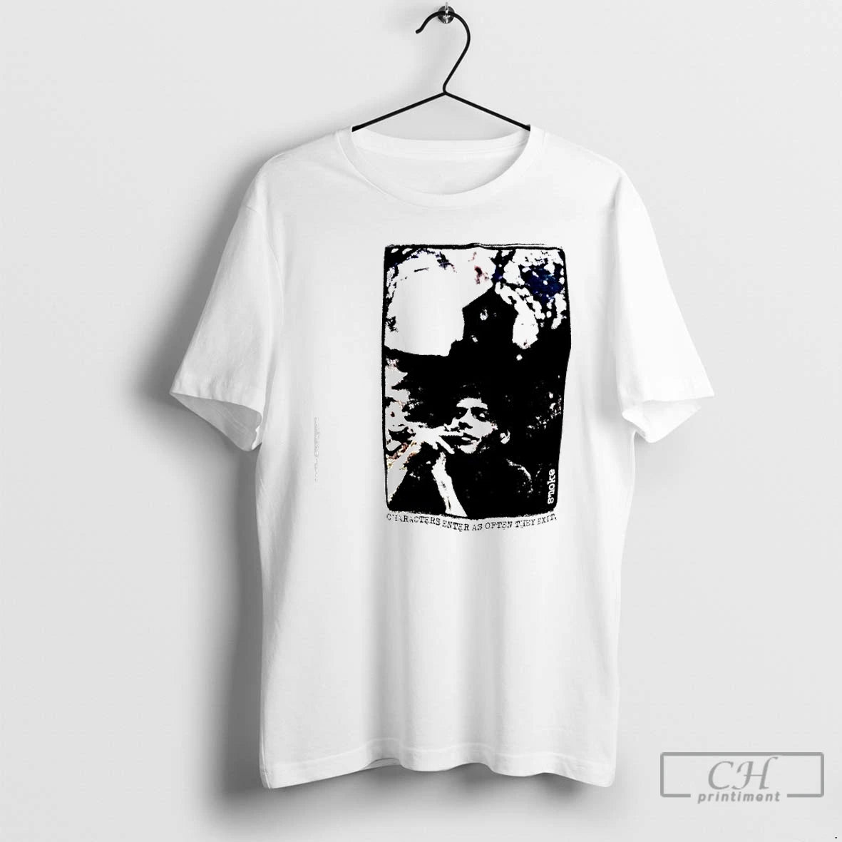 Classic Smoke Michael Peter Smith Characters Enter As Often They Exit T-Shirts, Hoodie, Sweatshirt | PopFlextees.com