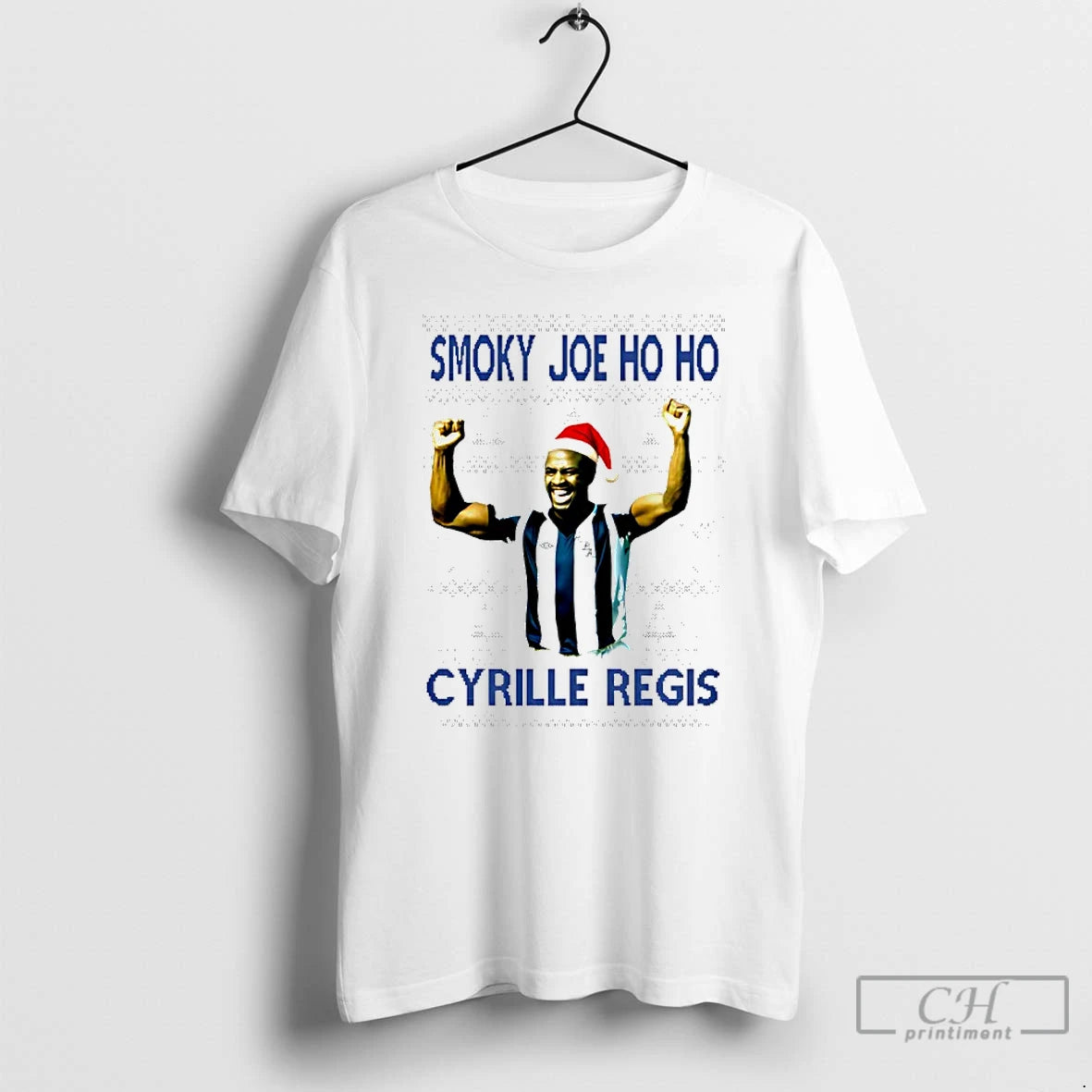 Classic Smoky Joe Ho Ho Cyrille Regis West Brom Christmas T-Shirts, Hoodie, Sweatshirt | PopFlextees.com