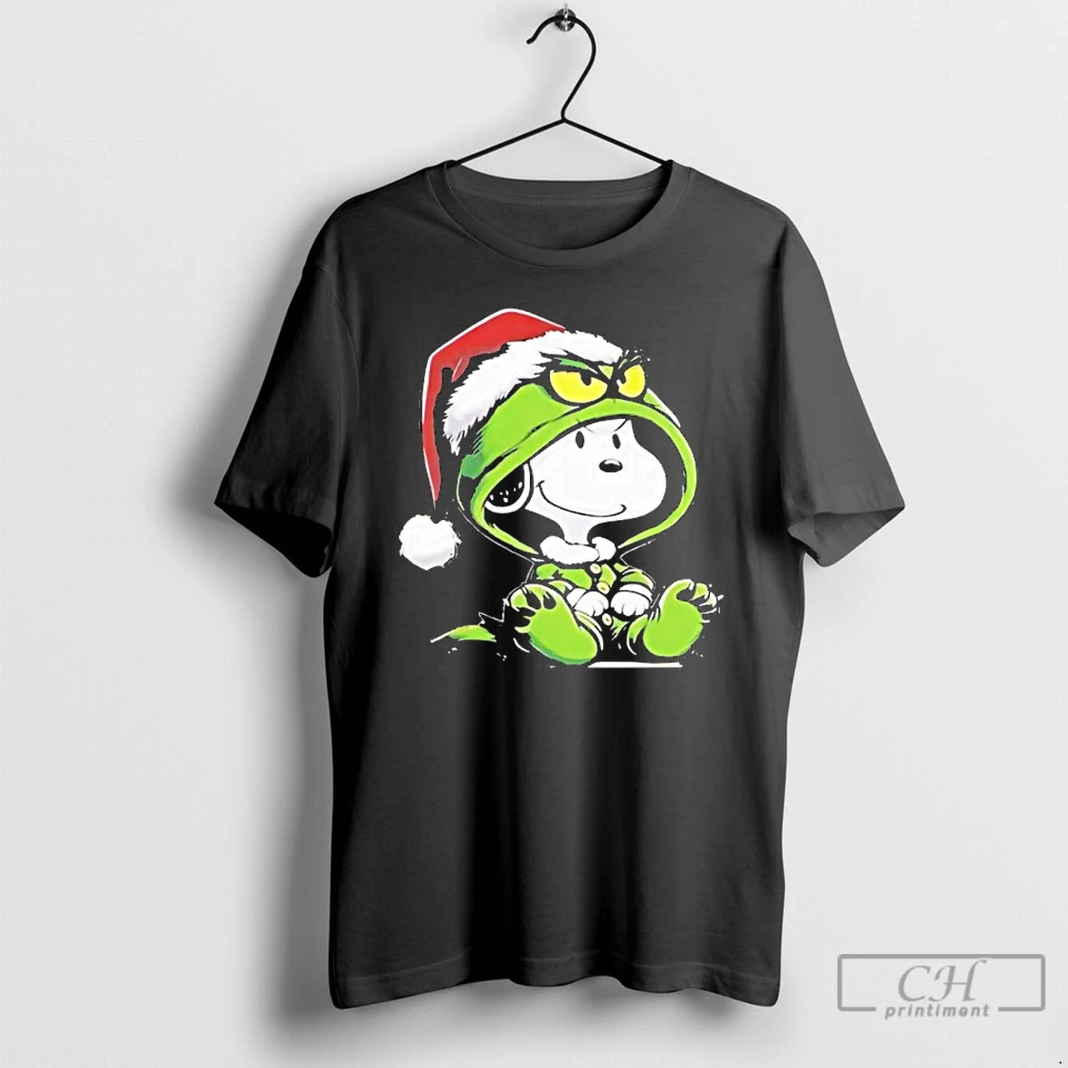 Classic Snopy Grinch Holiday Mashup Christmas T-Shirts, Hoodie, Sweatshirt | PopFlextees.com