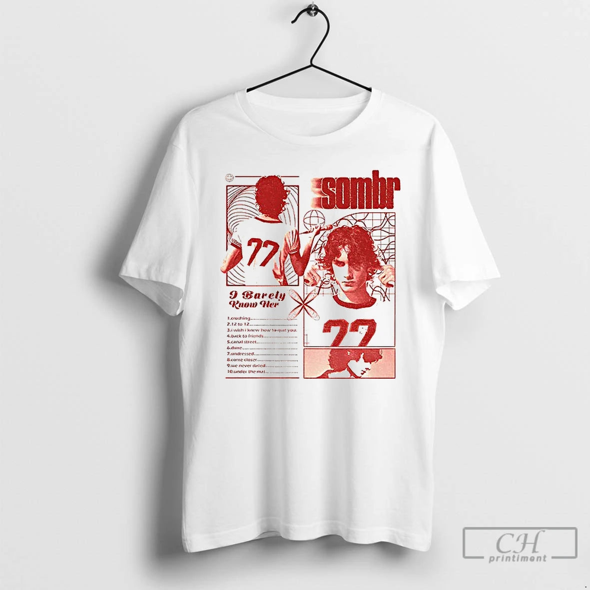 Classic Sombr Tour Music Vintage I Barely Know Her T-Shirts, Hoodie, Sweatshirt | PopFlextees.com