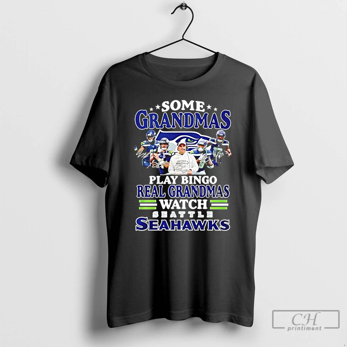 Classic Some Grandmas Play Bingo Real Grandmas Seattle Mariners T-Shirts, Hoodie, Sweatshirt | PopFlextees.com
