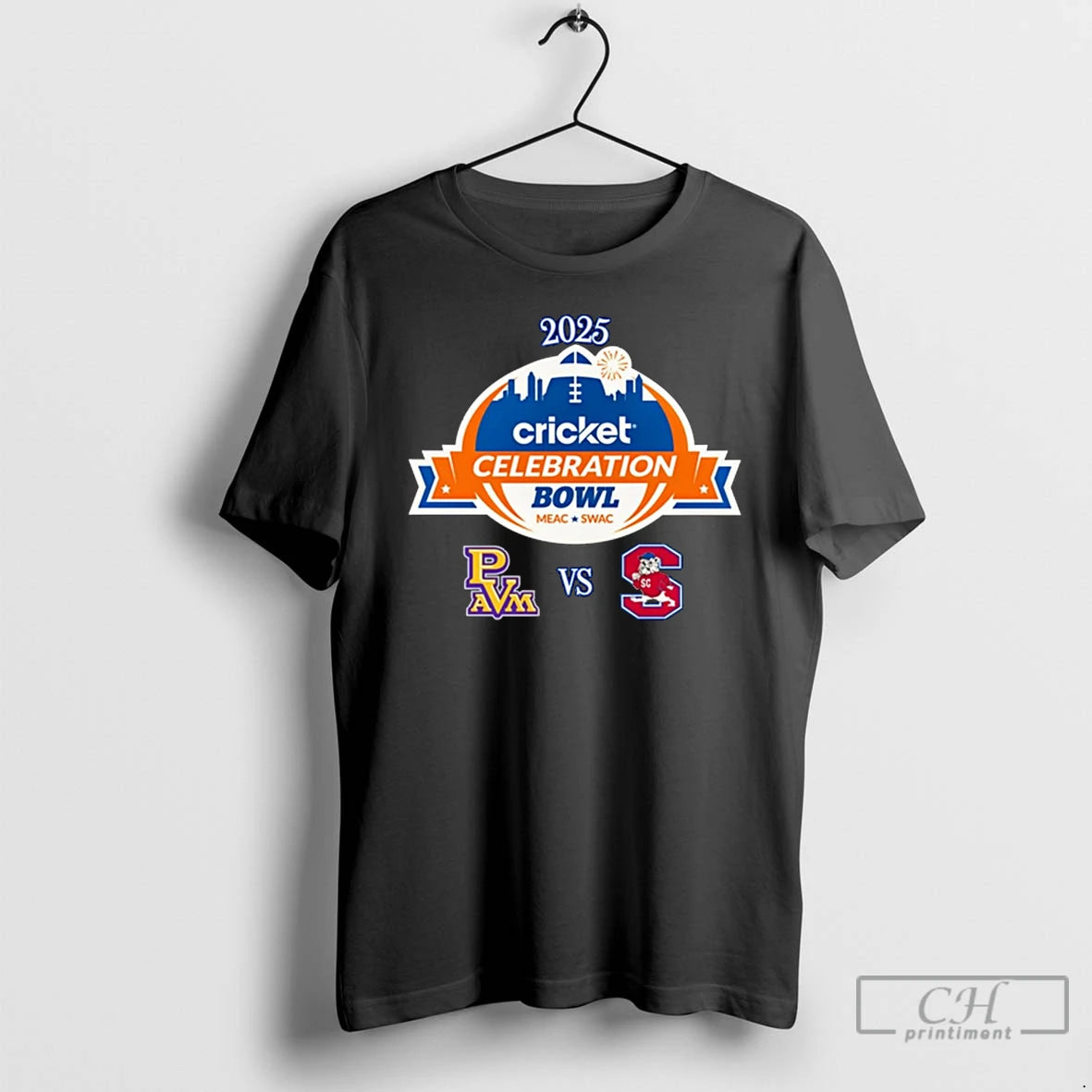 Classic South Carolina State Vs Prairie View Am 2025 Cricket Celebration Bowl T Shirts Sweater Hoodie, Sweatshirt