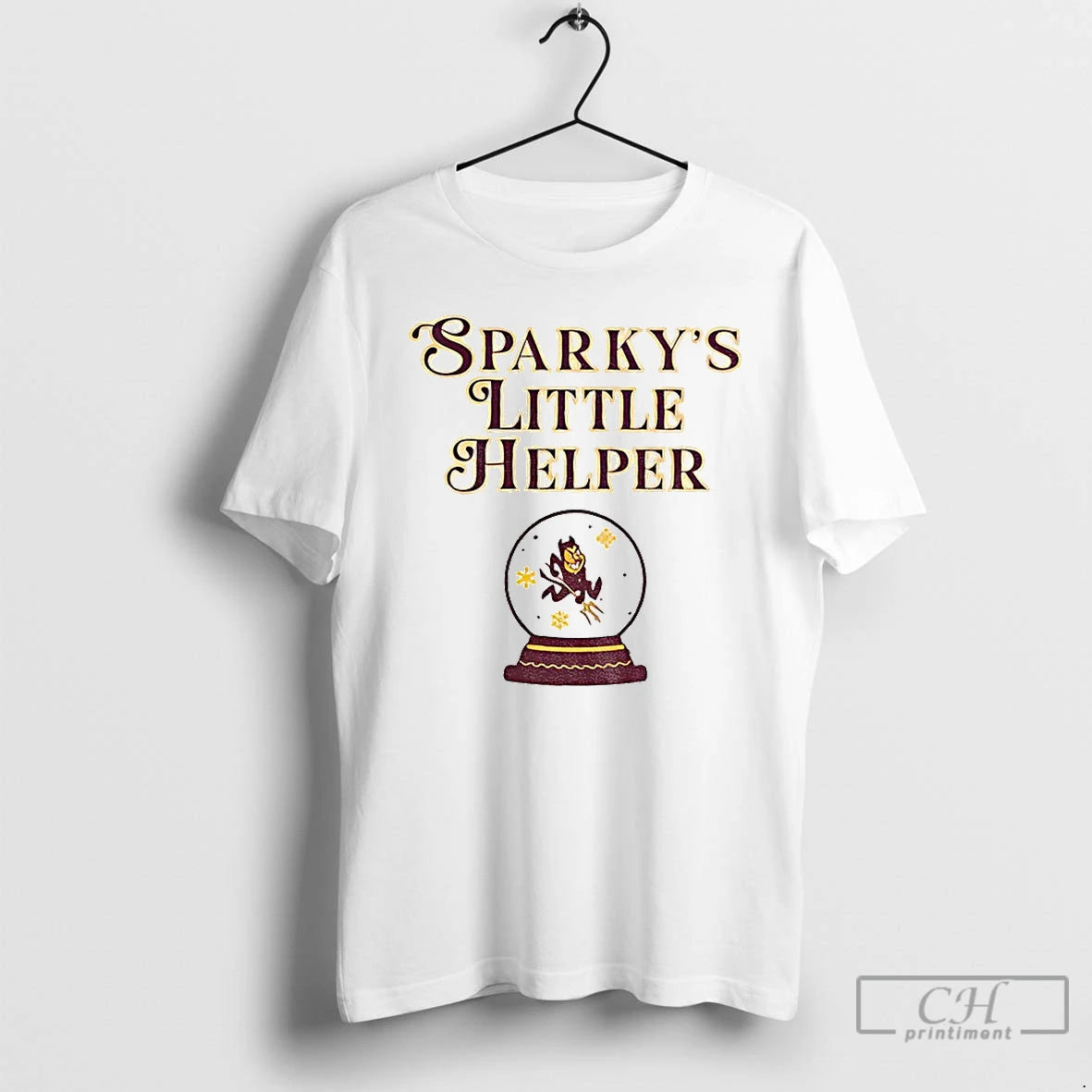 Classic Sparkys Little Helper Arizona State Sun Devils T-Shirts, Hoodie, Sweatshirt | PopFlextees.com