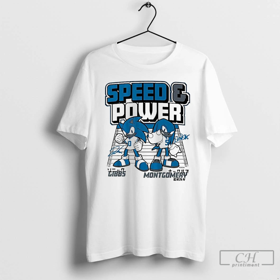 Classic Speed Power Jahmyr Gibbs David Montgomery T-Shirts, Hoodie, Sweatshirt | PopFlextees.com
