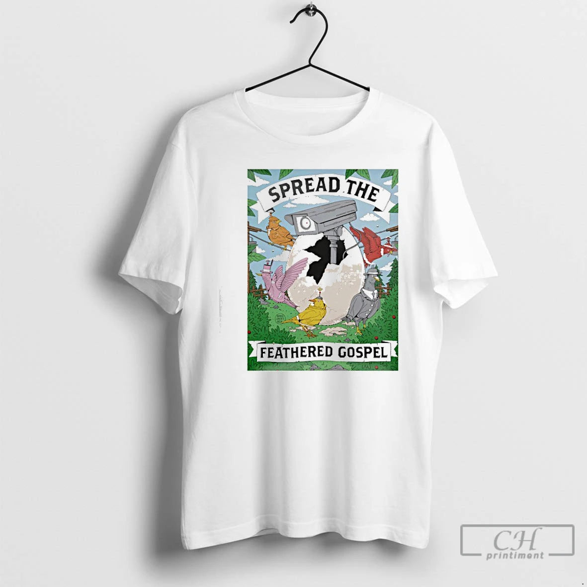 Classic Spread The Feathered Gospel T-Shirts, Hoodie, Sweatshirt | PopFlextees.com