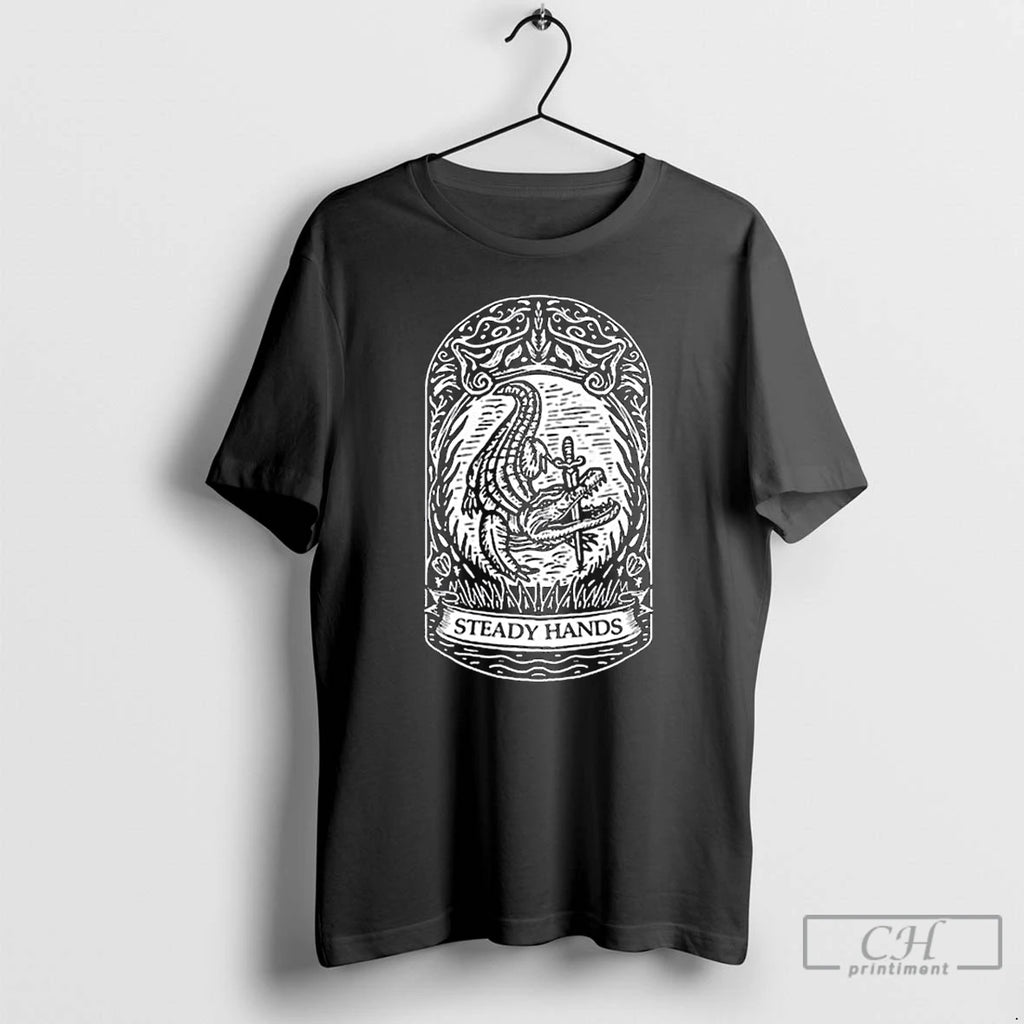 Classic Steady Hands Banner T-Shirts, Hoodie, Sweatshirt | PopFlextees.com