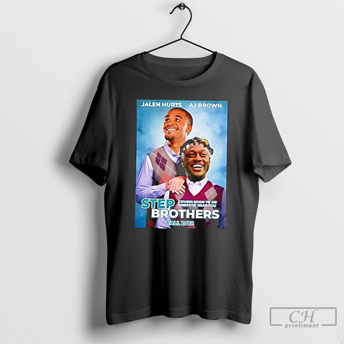 Classic Step Brothers Jalen Hurts Aj Brown Stylish T-Shirts, Hoodie, Sweatshirt | PopFlextees.com