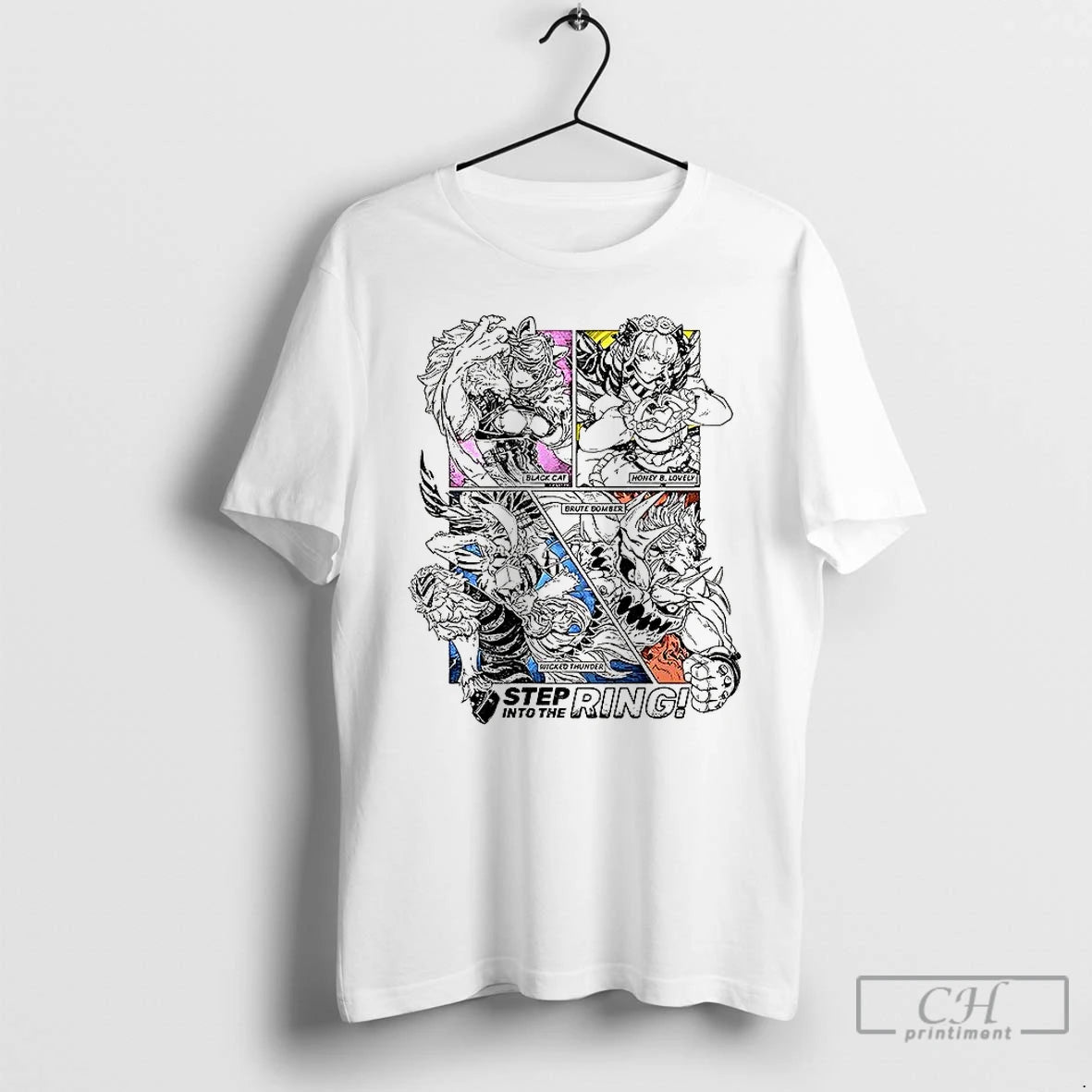 Classic Step Into The Ring T-Shirts, Hoodie, Sweatshirt | PopFlextees.com