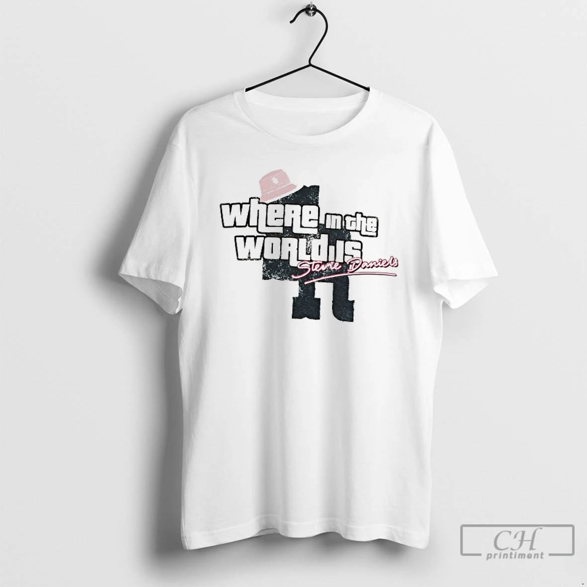Classic Stevie Daniels Where In The World Is T-Shirts, Hoodie, Sweatshirt | PopFlextees.com