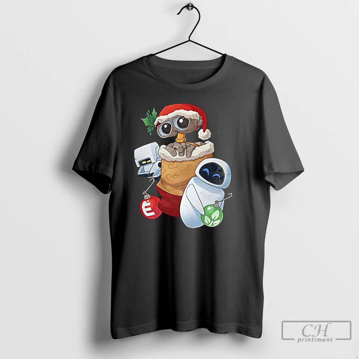 Classic Stocking Stuffer Wall E Eve And M O Christmas T-Shirts, Hoodie, Sweatshirt | PopFlextees.com