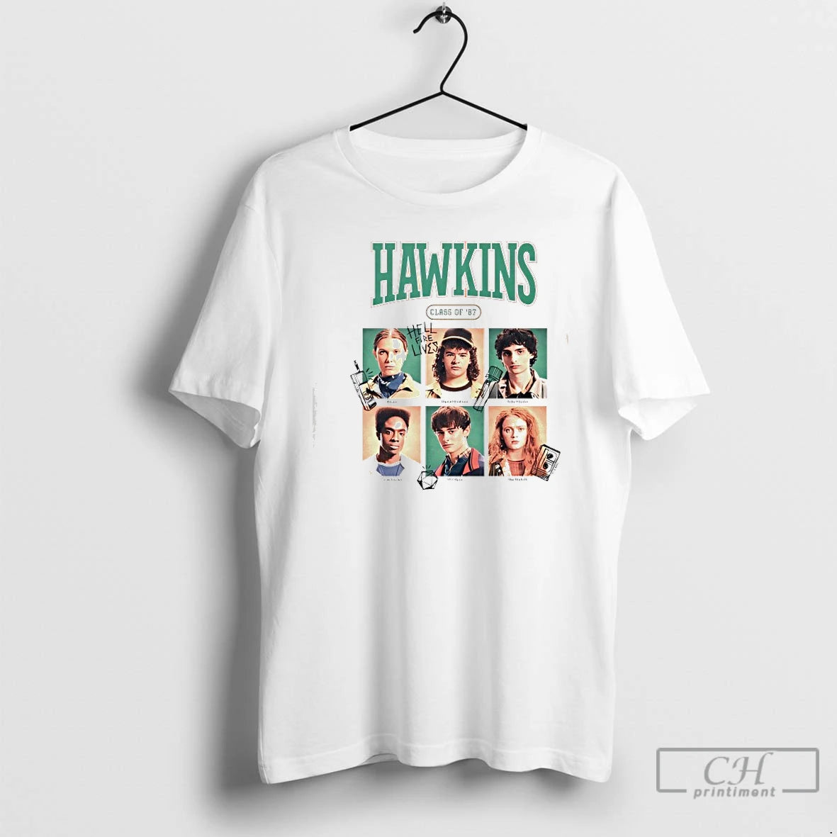 Classic Stranger Thing Hawkins Class Of 87 T-Shirts, Hoodie, Sweatshirt | PopFlextees.com