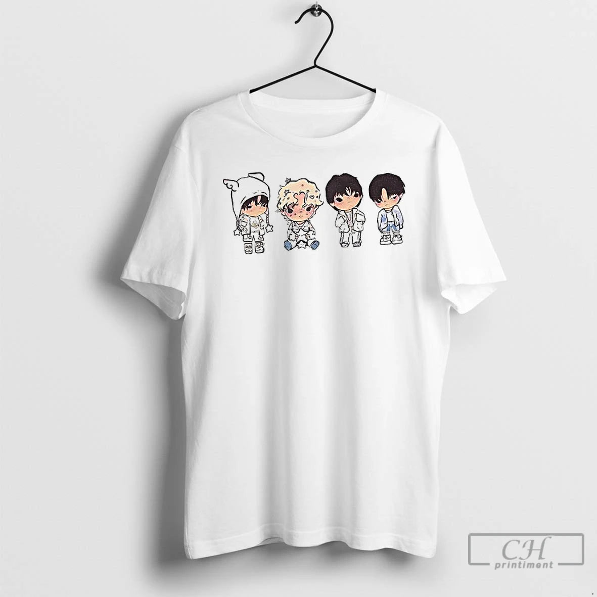 Classic Stray Kids Band Chibi Meme T-Shirts, Hoodie, Sweatshirt | PopFlextees.com