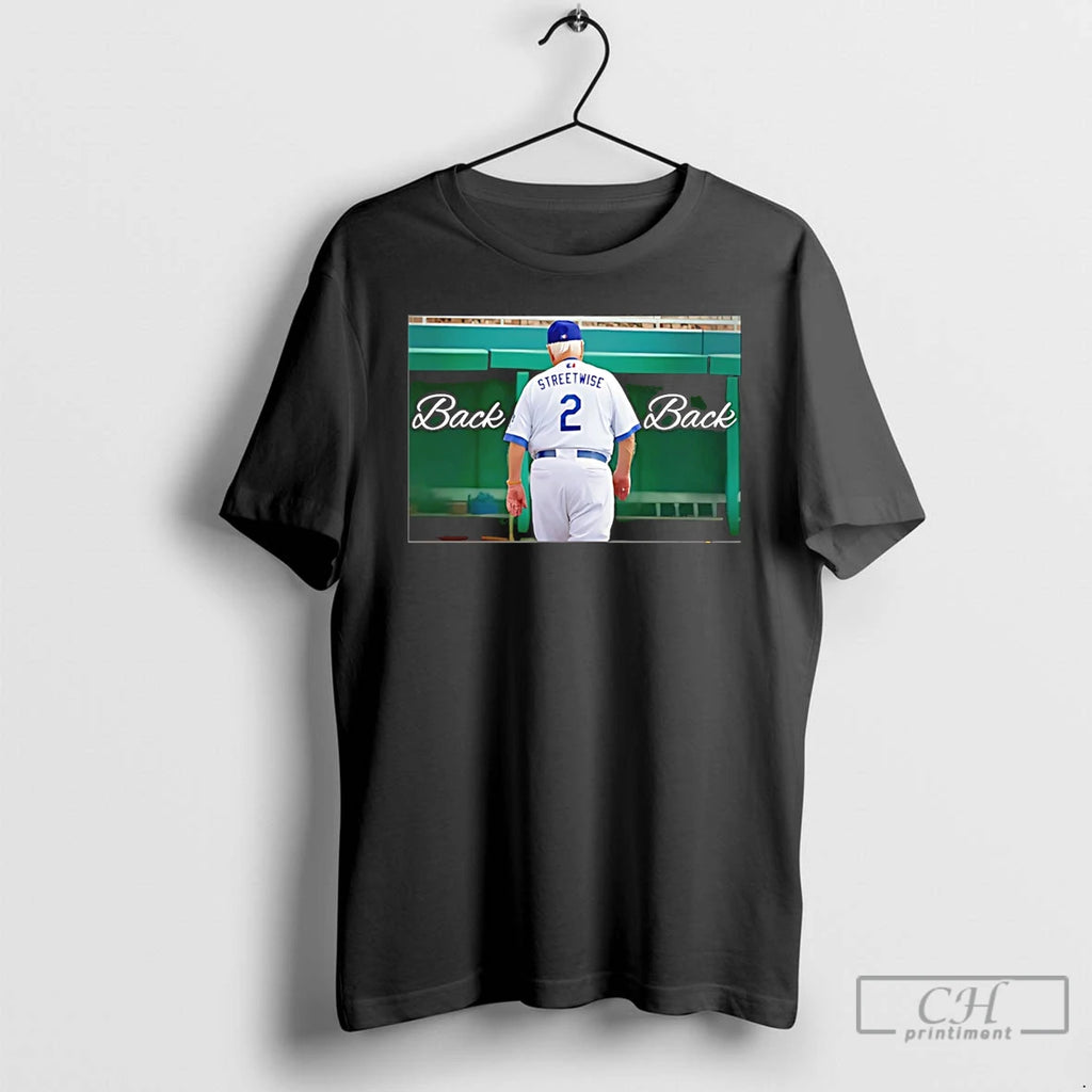 Classic Streetwise Los Angeles Dodgers Back 2 Back T-Shirts, Hoodie, Sweatshirt | PopFlextees.com