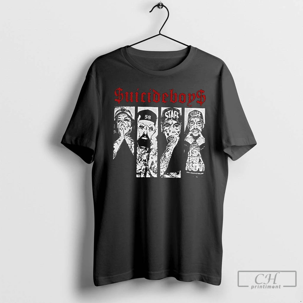 Classic Suicideboys Music Concert Graphic Vintage T-Shirts, Hoodie, Sweatshirt | PopFlextees.com
