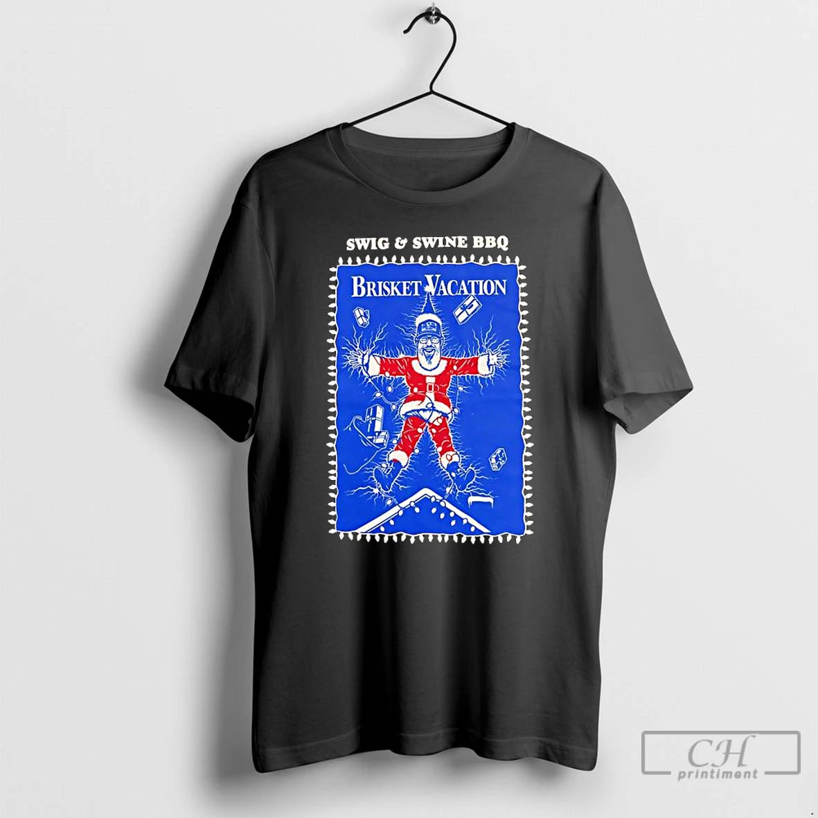 Classic Swig Swine Bbq Brisket Vacation National Lampoons Christmas T-Shirts, Hoodie, Sweatshirt | PopFlextees.com