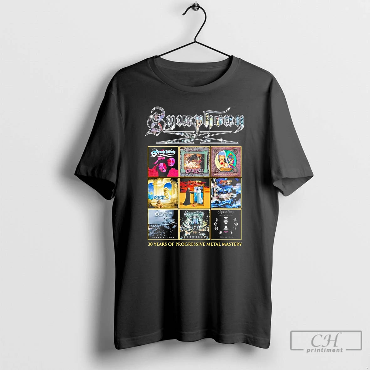 Classic Symphony X Discography 30th Years Of Progressive Metal Mastery T-Shirts, Hoodie, Sweatshirt | PopFlextees.com