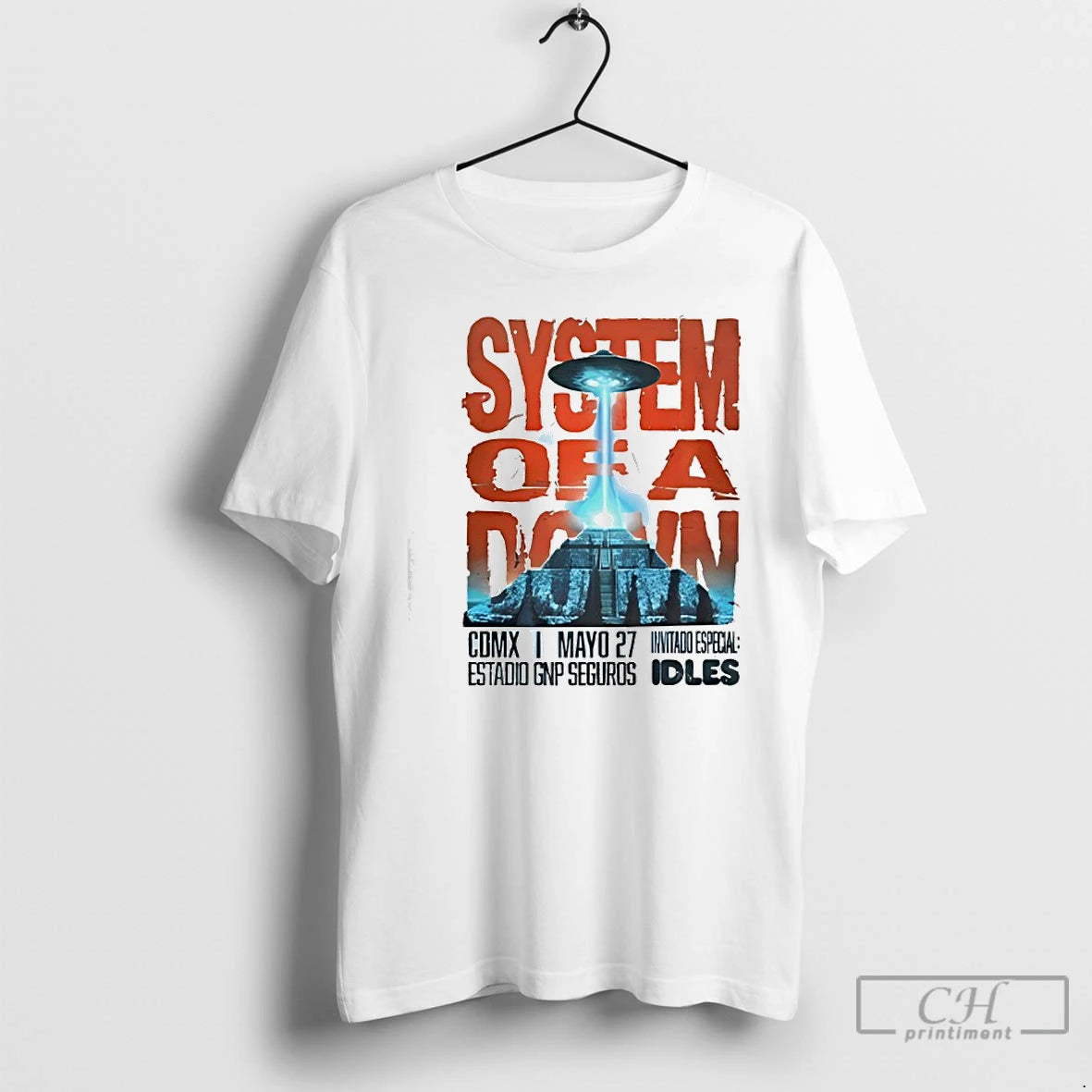 Classic System Of A Down X Cdmx Estadio Gnp Seguros T-Shirts, Hoodie, Sweatshirt | PopFlextees.com